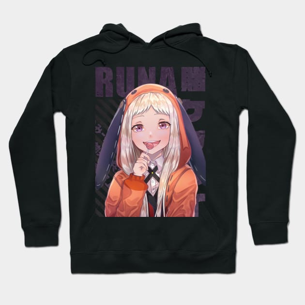 Kakegurui - Runa Yomozuki Hoodie by Recup-Tout